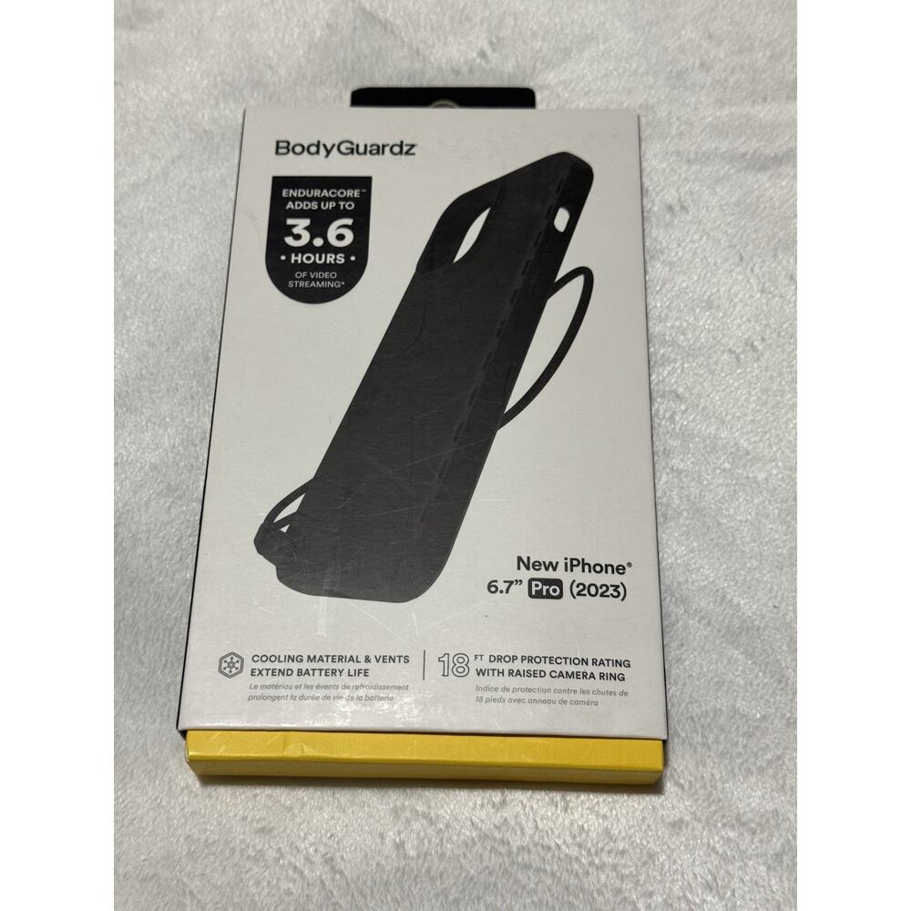 BodyGuardz Paradigm Pro MagSafe Case Apple iPhone 15 Pro Max 6.7" Black New